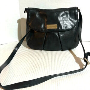 Marc by Marc Jacobs black leather crossbody handbag